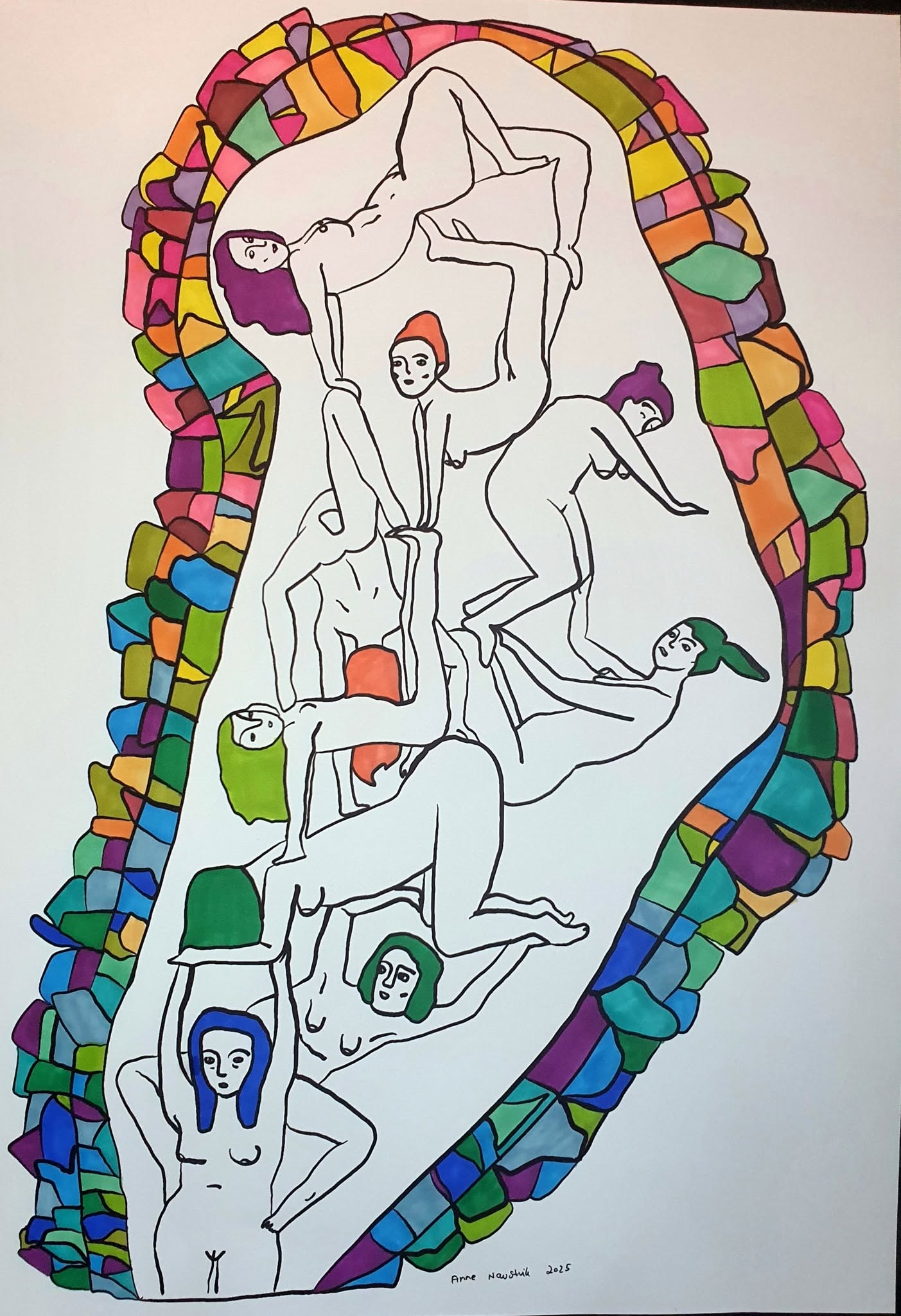 Original håndkolorert pigmentprint